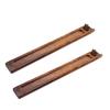 2PCS Foldable Solid Wood Incense Burner Chicken Wing Wood Aromatherapy Holder