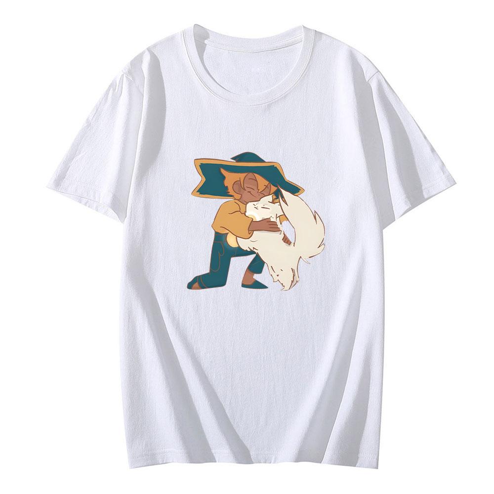 

Spiritfarer Game T-shirt Graphic Printing Cotton Tee-shirt Short Sleeve New Tshirt Comfortable Cartoon Manga Tees Tops - Men ... 5XL різнокольоровий