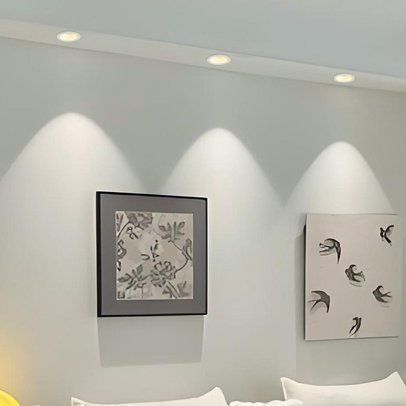 Recessed Aluminum Cob Led Downlights 7W 10W 12W Led Ceiling Lamp Led Spot Lights Background Lamp Indoor Lighting 110V/220V