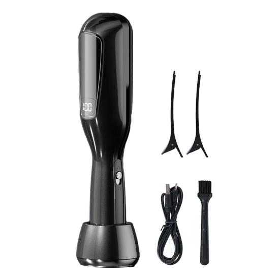 

Automatic Hair Split Ends Trimmer Ionic Frizz Reduction And Smoothing Split End Remover Device Rechargeable Hair Trimmer with LED Display & Safe Lock чёрный