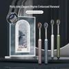 NSA 4-Piece Luxury Mountain Toothbrush Set with Olive Head, Soft Spiral Bristles, and Gum Protection for Adults
