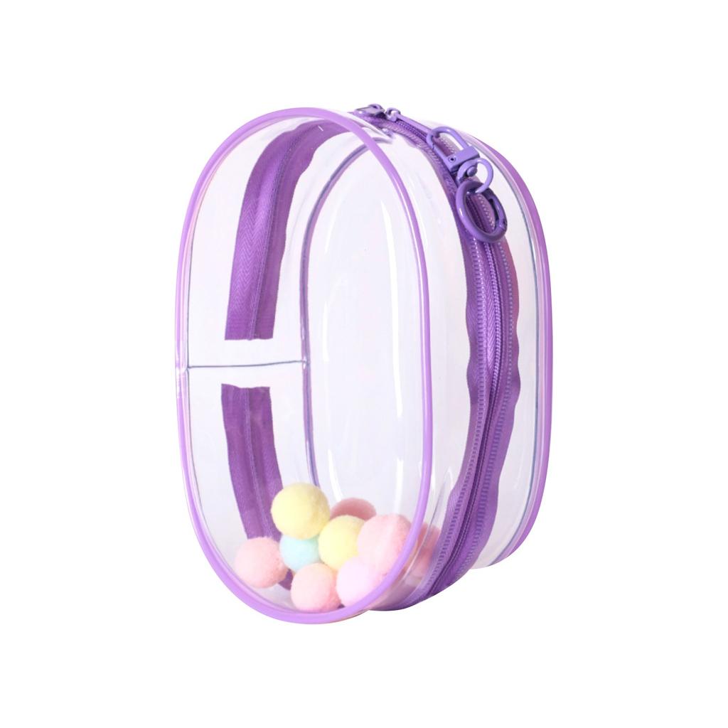 Pvc Rubber Protective Cover, High-Transparency Animated Peripheral Cotton Doll Walking Bag