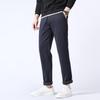 Fèng Xiào Men's Wrinkle-Resistant Fleece-Lined Relaxed Fit Casual Dress Pants