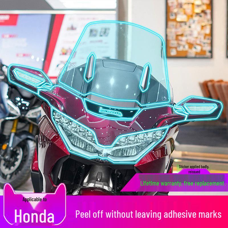 Transparante TPU Beschermfolie voor 22-23 Honda Gold Wing Motorfietshoezen
