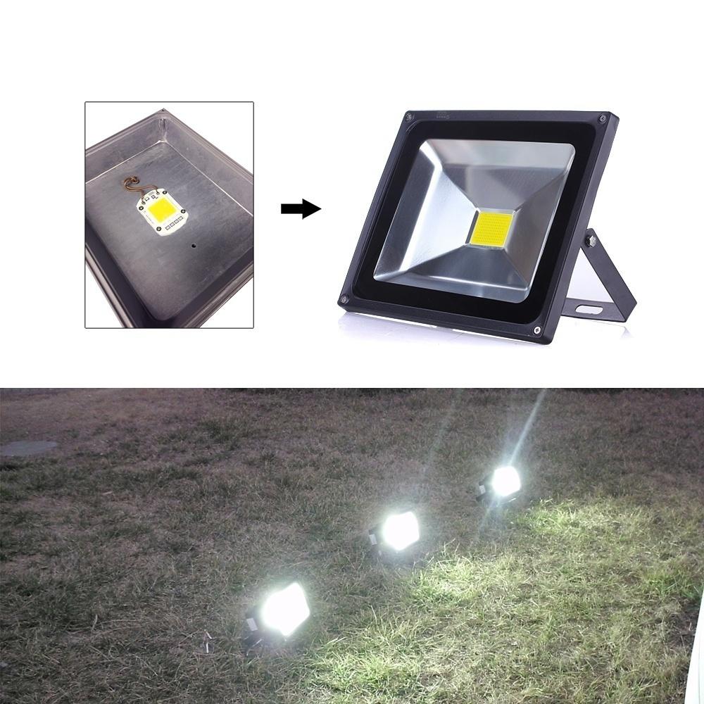 LED COB lamp Bead 20W 30W 50W AC 220V 240V IP65 Smart IC No Need Driver DIY Flood light Led Bulb Spotlight Outdoor Chip