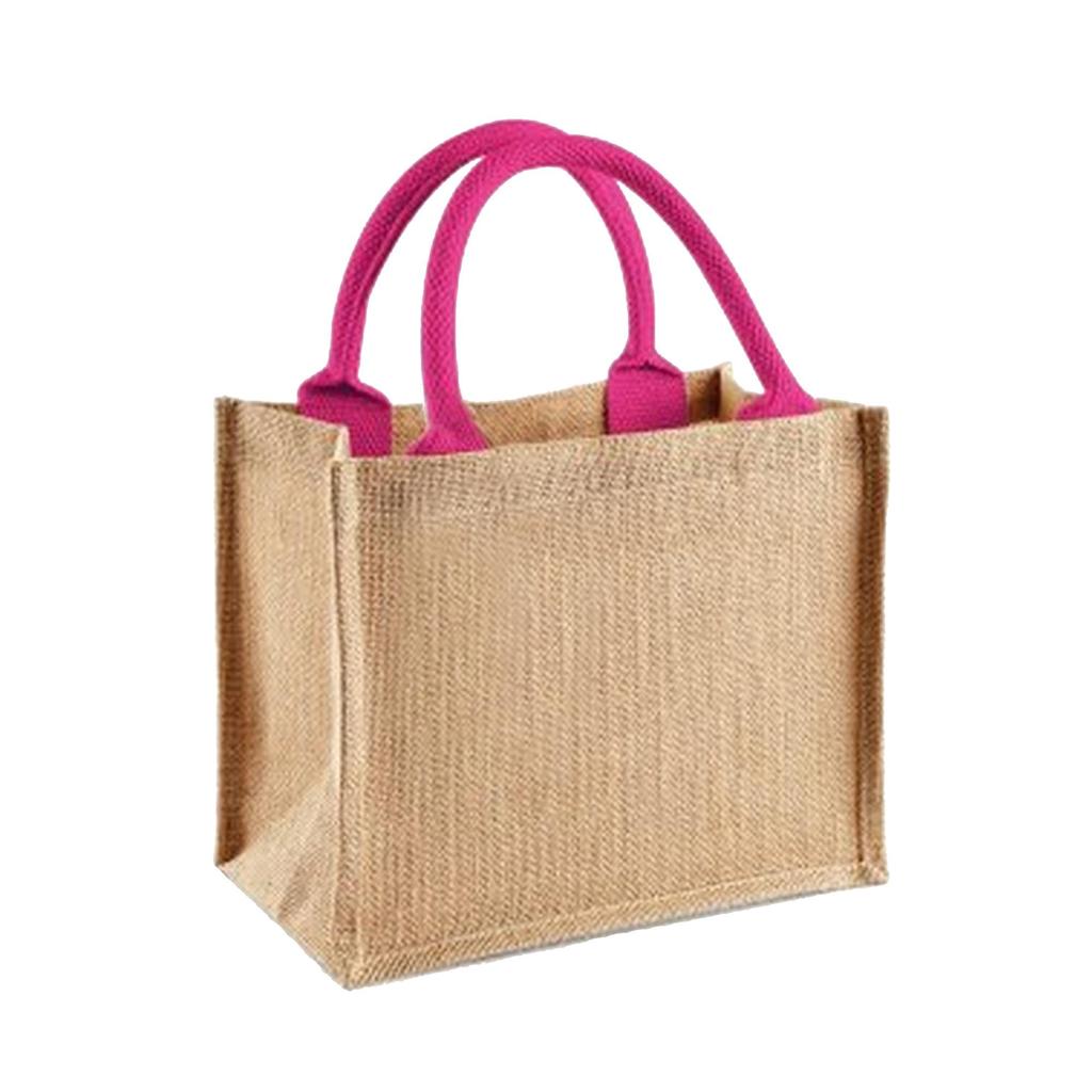 Westford Mill Jute Mini Gift Bag (6 Litres)