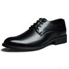 Jarné letné špicaté kožené topánky na zvýšenie výšky pre business casual a formálne nosenie jednoduché pánske topánky vyššej triedy
