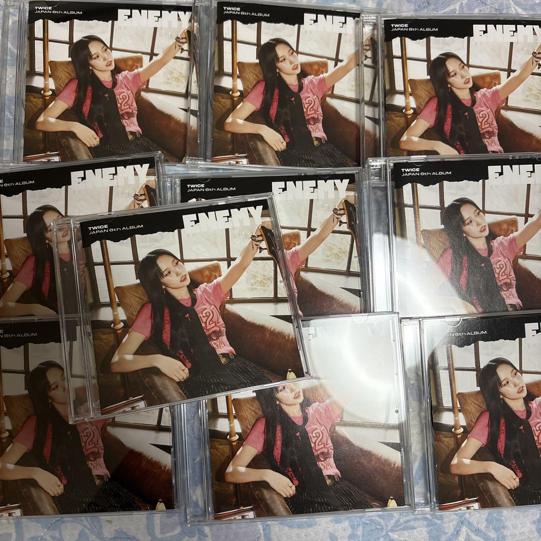 

[USED] TWICE ENEMY Single Album Mina Edition 10 pieces