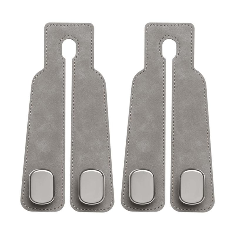 2pcs Car Headrest Hook Back Hook Organizer Hook for Bag Purse Car Interior Storage Hook Auto Rear Hanger Hook