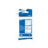Brother TZe-R231 - ern na bl - Role (1,2 cm x 4 m) 1 kazeta/y stukov pska - pro Brother PT-D210, D600, H110, P-Touch PT-E310, P-Touch Cube PT-P300