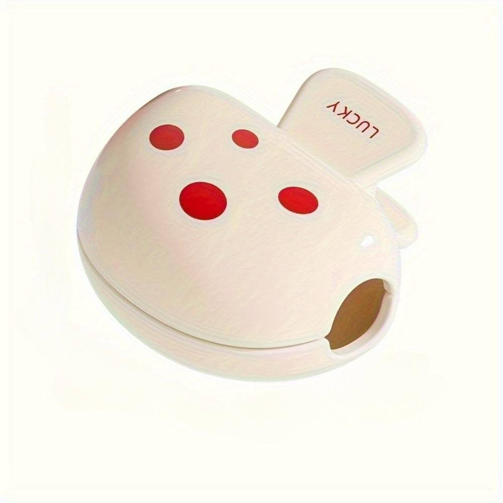 3pcs Mushroom-Design Toothbrush Cover with Dust Cap Brush Protective Cover Portable Plastic Clip for Home Travel Use Compact