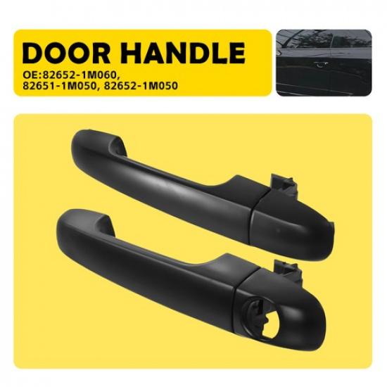 For 2010-2013 Forte Front Rear Left Right Exterior Door Handle Primed Black
