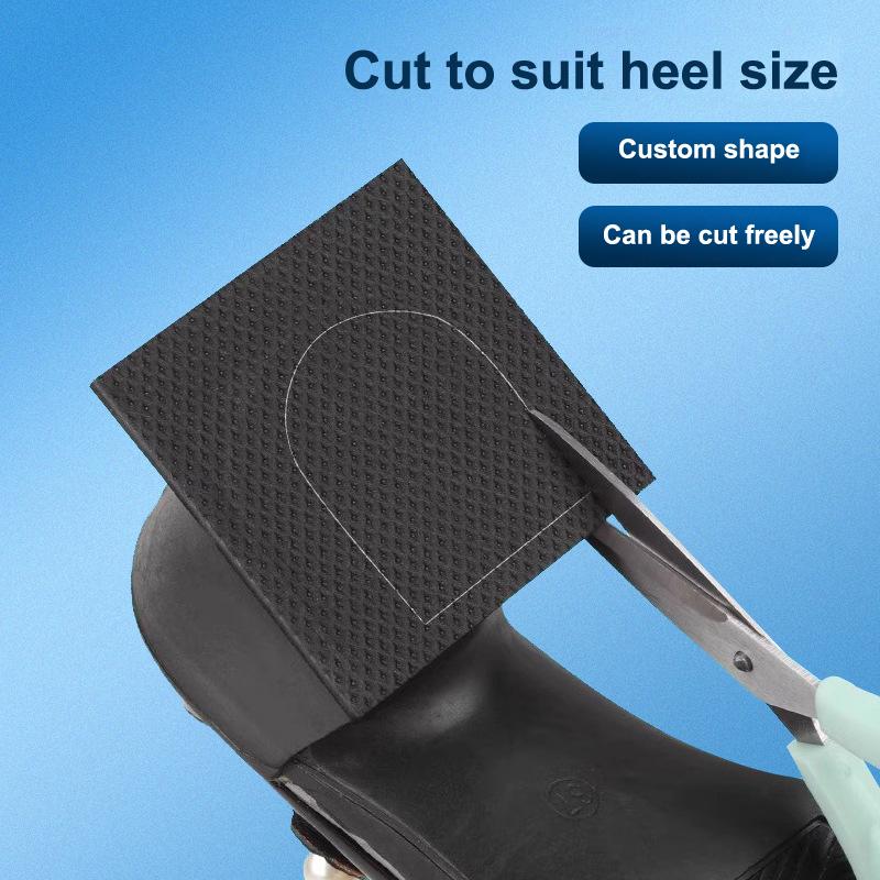 1Roll Thick Anti-Slip Mute Shoe Sole Patches For Repairing Holes Protecting Soles Suitable For High Heels And Sports Shoes