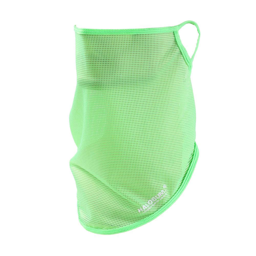 Breathable Bike Mask Windproof Dustproof Solid Color Motorcycle Scarf Ice Silk Balaclava Summer Men Women Sun Protection Veil