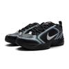 Nike Air Monarch 4 Textile, Leather Low Top Chunky Sneakers Unisex Black Silver 415445-001(Team15-)
