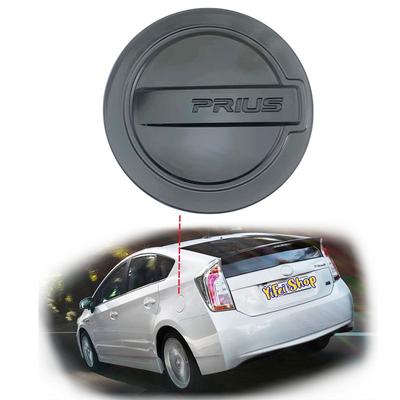 New Car Gloss Black Accessories Plated Fuel Tank Covers Cap Exterior Trim Paste Style 2010 2012 For Toyota Prius Prius30 30