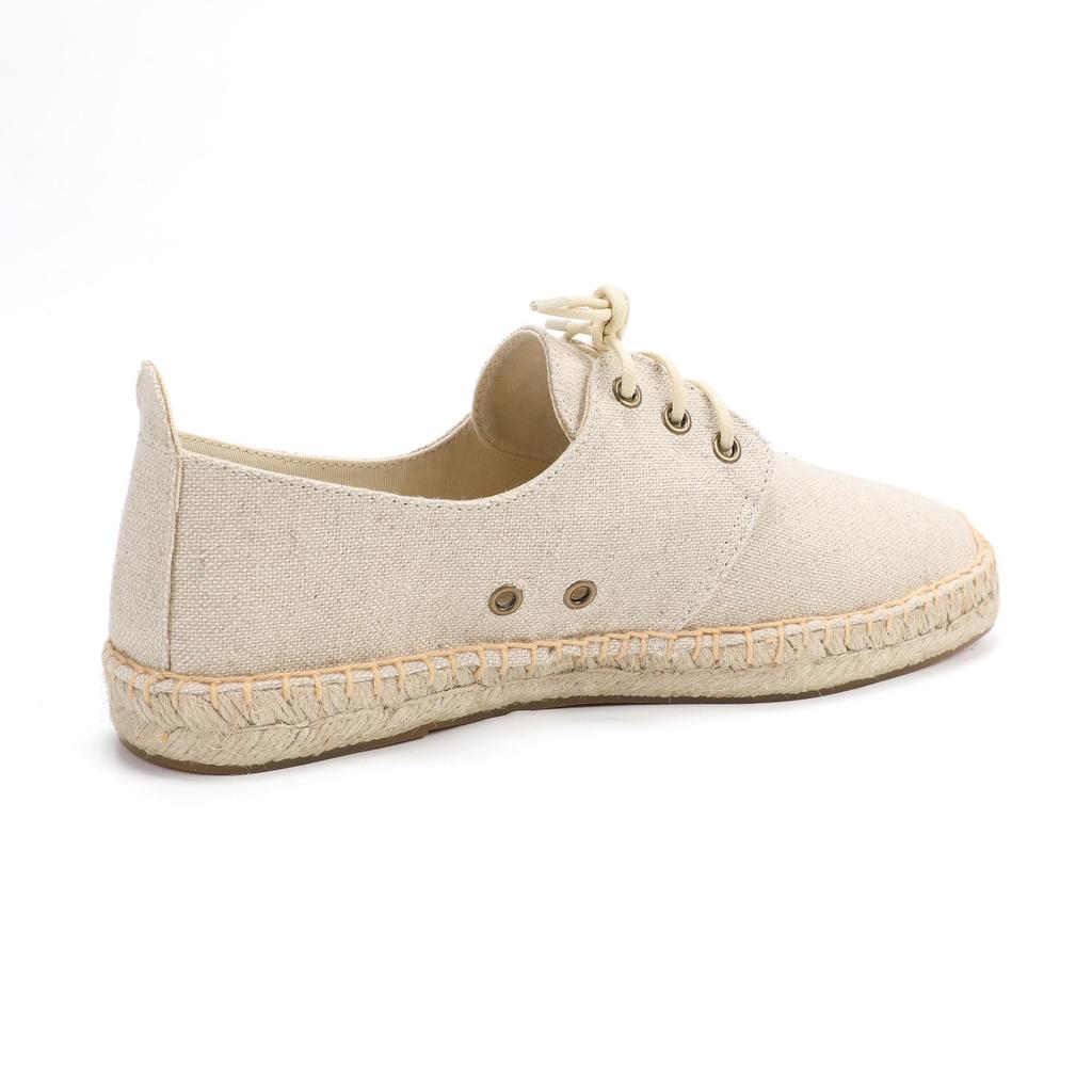 2026 Spring Men's Breathable Casual Lace-up Canvas Shoes - Trendy & Versatile