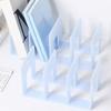 Desktop Organizer Bookends Book Storage Box Desk Bookshelf Office Book Holder