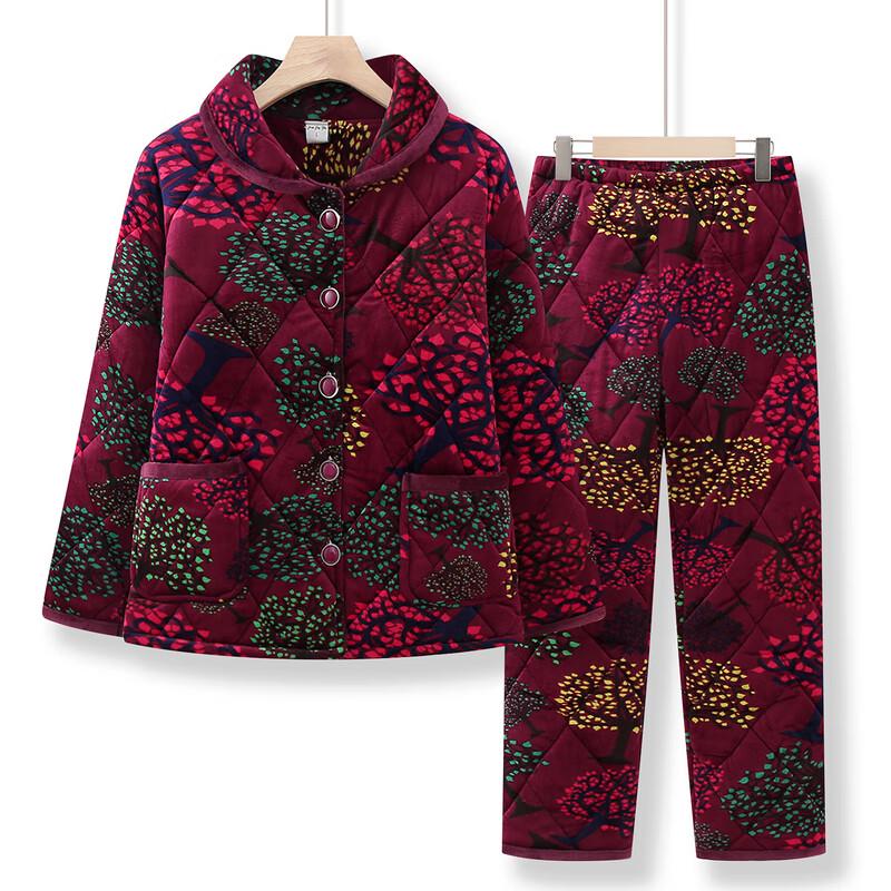 Yalu Women's Winter Warm Fleece-Lined Outerwear Set