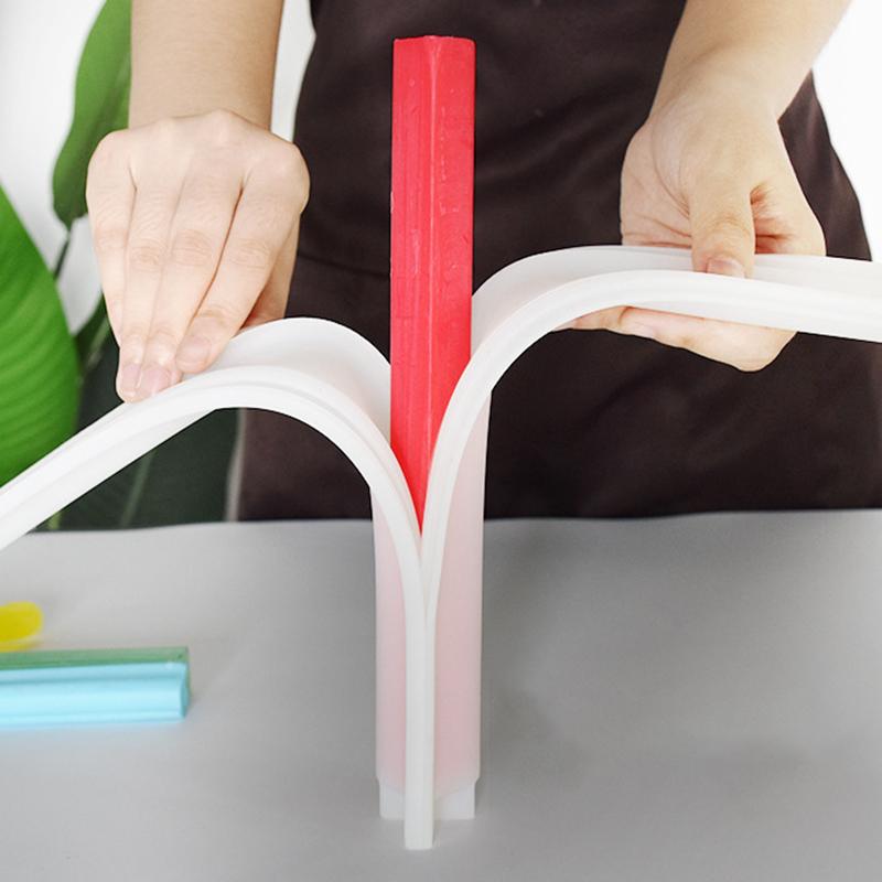 Molde de Silicona para Jabón de Varias Formas Mariposa Delfín Redondo Corazón Tubo de Tubería Molde para Jabón Herramienta Creativa para Hacer Jabón Artesanal DIY