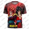 Hot Sale Anime Dragon Ball Son Goku Vegeta 3D Print Men's Cosplay T-shirt Summer Short Sleeve Tees Casual Sports Kids/Adult Tops