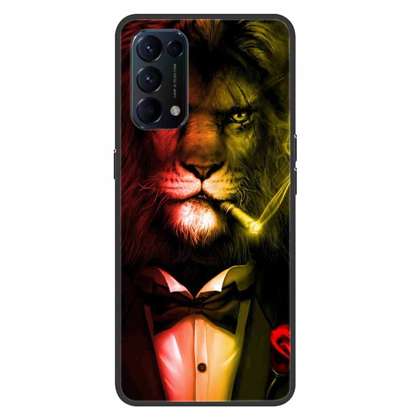 Funda Für OPPO A74 Telefon Fall Abdeckung Schwarz Silikon Weiche Rückseitige Abdeckung Fall Für OPPO A74 F19 A54 Fall Coque für OPPO A74 EINE 74 Fall