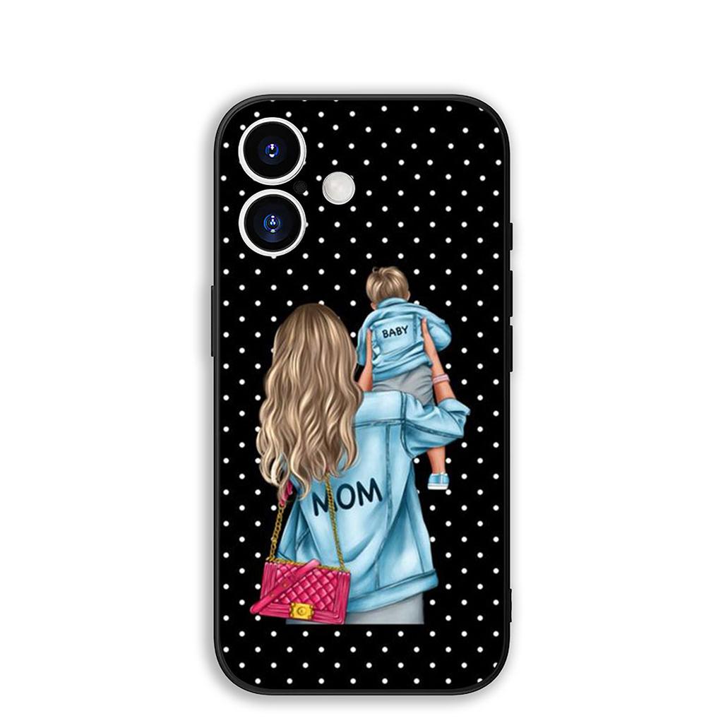 Cover for Samsung Galaxy A56 A26 A36 A10 A20 A30 A31 A32 A50 A55 A52 A53 A33 A12 A14 Phone Case Baby Girl Mom Family Boy Woman