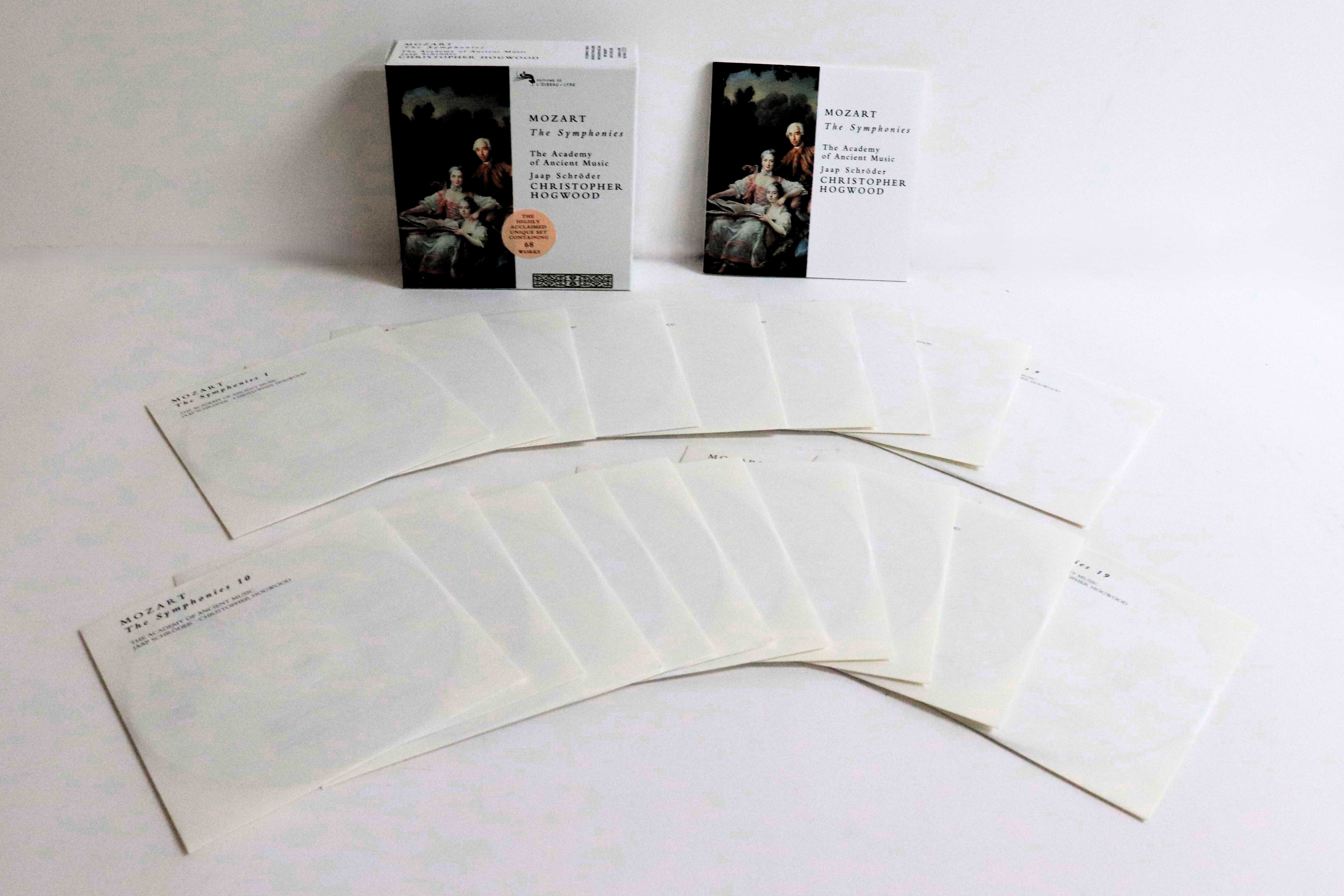 

CD CHRISTOPHER HOGWOOD, JAAP SCHRODER, - Mozart Symphonies 4524962 L Oiseau-Lyre 1997 Europe Classical Used