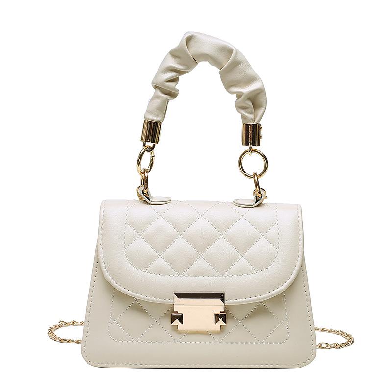 Summer Trend Ins Women's Bags 2020 Popular New Trendy Fashion Chain Messenger Internet Celebrity Portable Small Square Bag