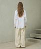 Alikim Bright Oversized Shirt / White
