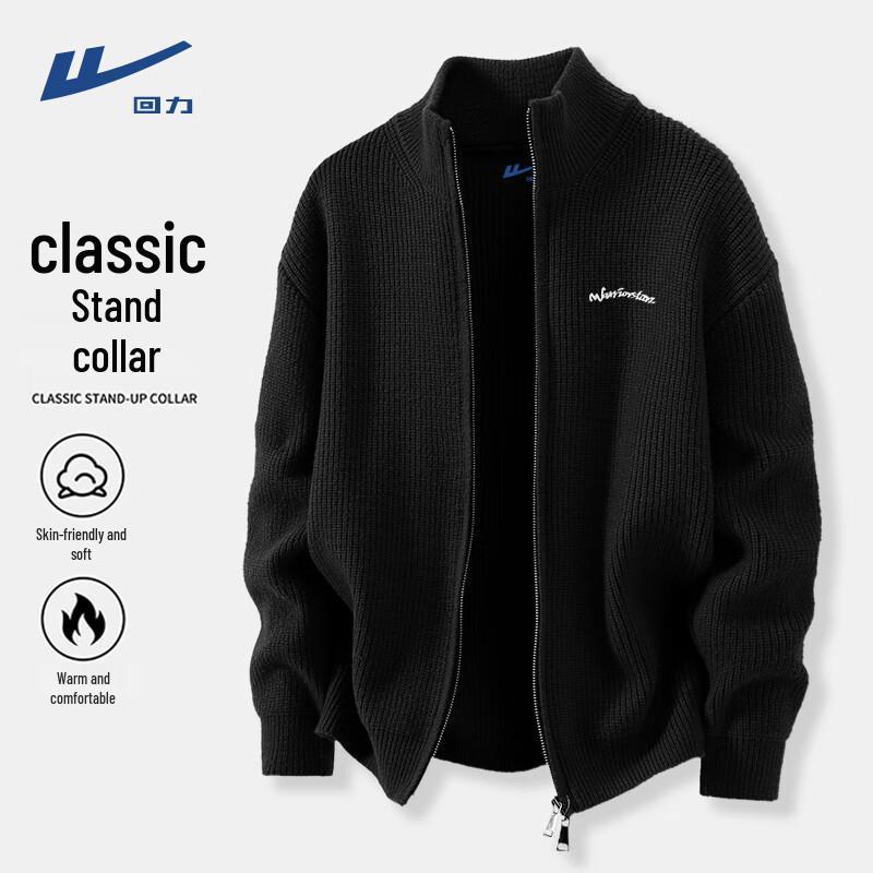 Warrior Men s 2025 AutumnWinter Heavyweight Knitted Cardigan XL 3550₽