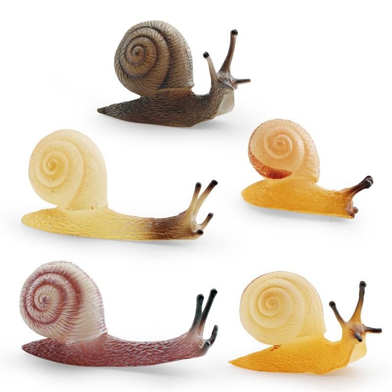 Vibrant Simulated Snail Figurines For Outdoor Garden And Indoor Home Decor