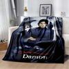 The Vampire Diaries Blanket,Children's Cartoon Blanket,soft Portable and Suitable for All Seasons,Birthday Gift.