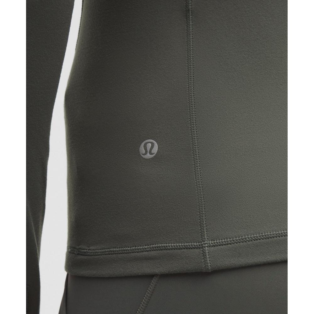 Lululemon Es S Rulu Langarmhemd Aktualisiertes Palmen-Dekor