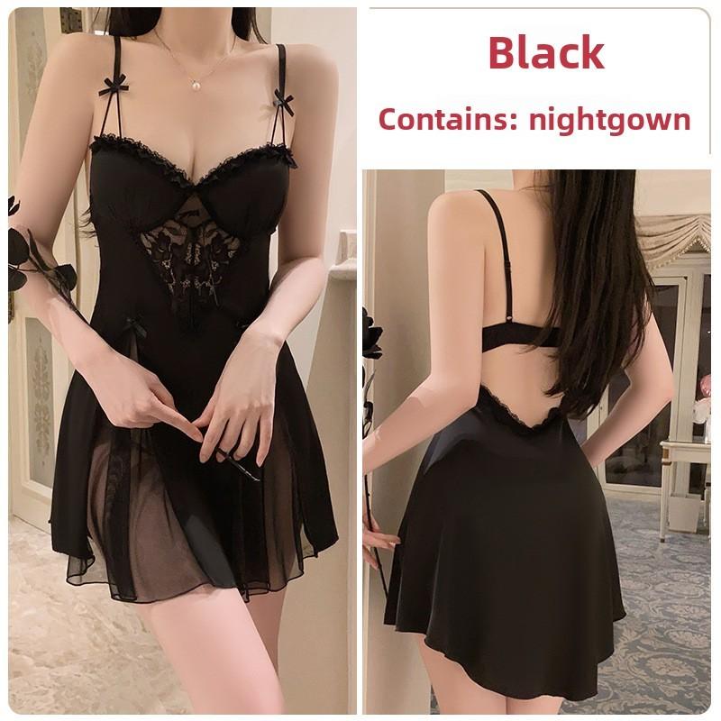 Sleepwear Set With Satin Fabric And V Neck For Comfortable Lounge And Nightwear