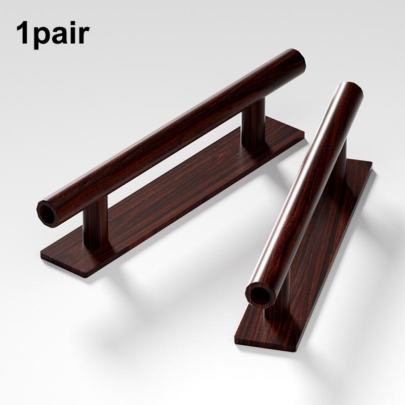2Pcs Abs Door Handle Self-Adhesive Punch-Free Door Knob Wardrobe Cabinet Drawer Cupboard Handlebar Home Furniture Hardware