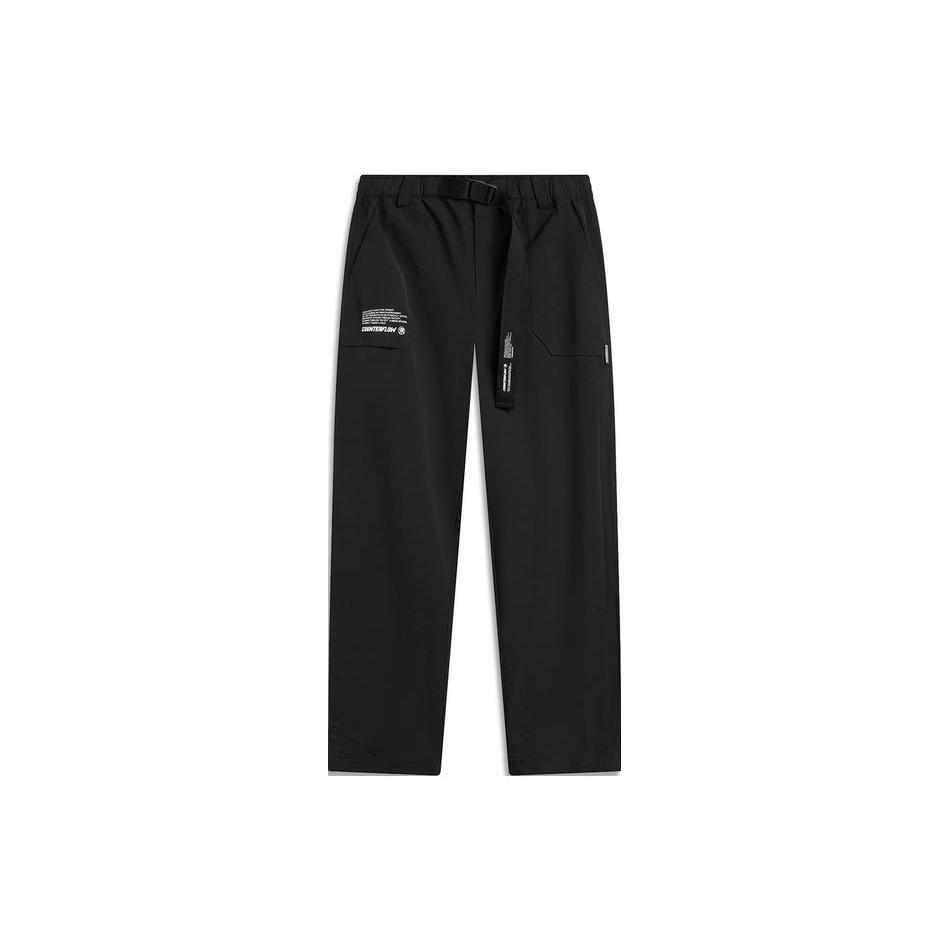 Мужские трикотажные спортивные штаны Li Ning CF Черные AYKU621-2 M