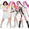 K Pop Sängerin Huntri/x Cosplay Kostüm für Mädchen Rumi Mira Zoey Cosplay Outfits Rollenspiel Halloween Anzug Performance Uniform