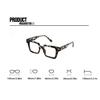2pcs Women Classic Vintage Square Frame Fashion Y2K Clear SunGlasses For Daily Office School Life Reading Book Back To School