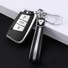 Women's Leather Pattern Car Key Case for 2023 Volkswagen Magotan, Passat, CC Weilan B8