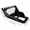 Inflatable Boat Motor Mount Steel Outboard Bracket Black Coated Marine