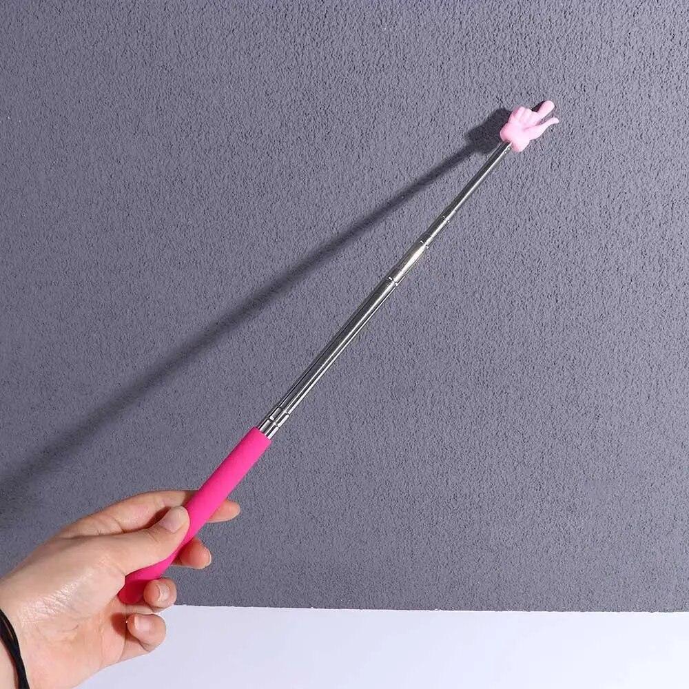 Finger Reading Guide Preschool Teaching Tools Retractable Sticks Educational Learning Toys For Children Class Whiteboard Pointer