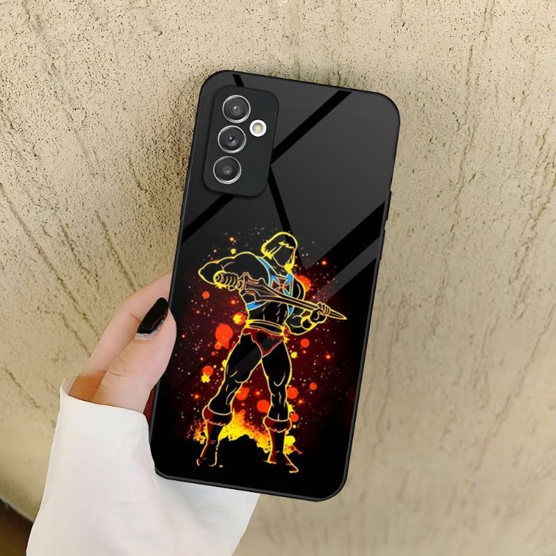 He Man Phone Case For Samsung A72 A71 A70 A54 A52 A51 A50 A42 A40 A34 A33 A32 A31 A30 A22 A21 A20 A14 A12 A10 Glass Cover