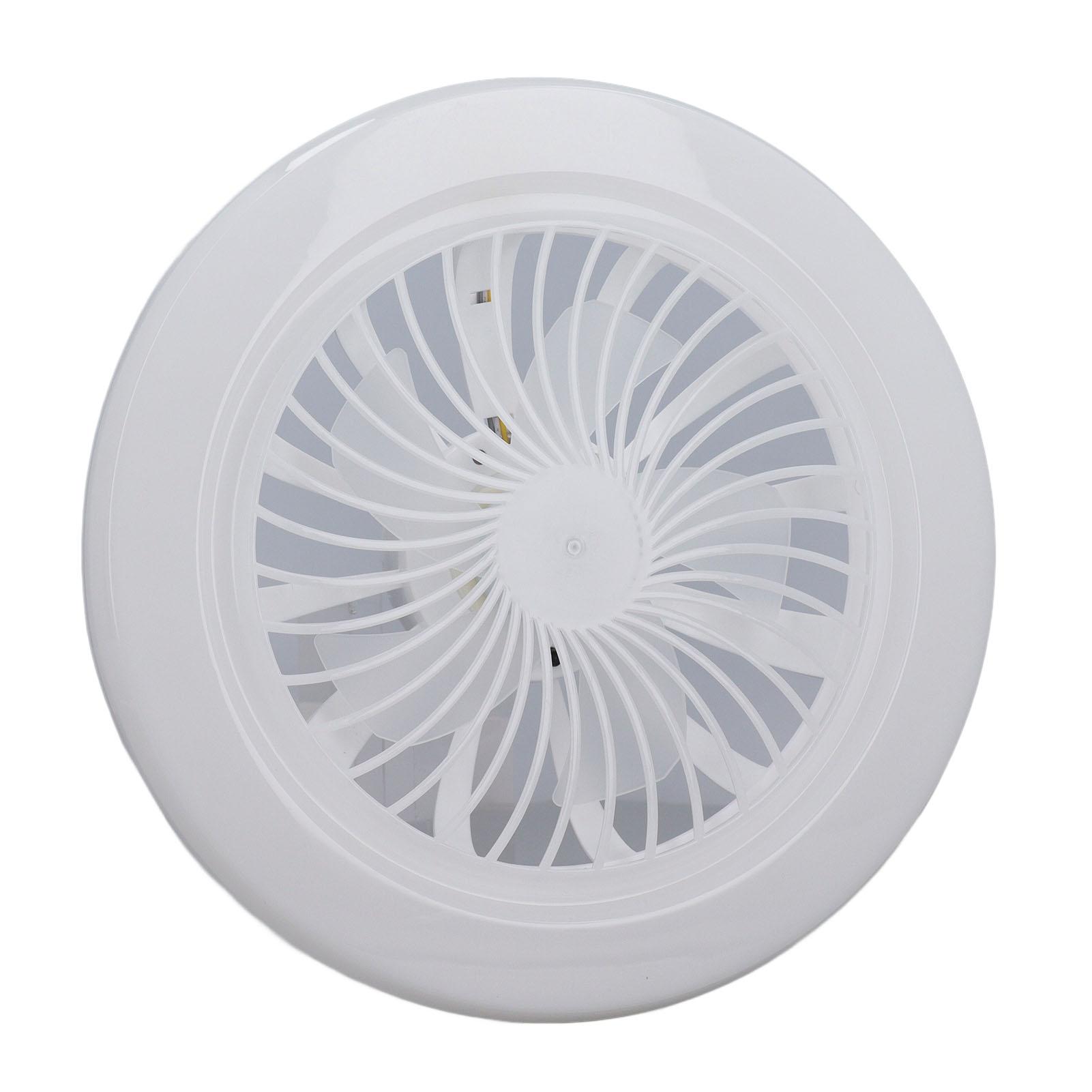 

Потолочный вентилятор с розеткой 30 Вт 30006500K 180 градусов 3 скорости ветра E27 светодиодный вентилятор с пультом дистанционного управления