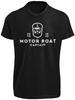 Motor Boat Captain T SHIRT S-3XL Funny Motorboating Pontoon Boatin Joke GIFT TEE