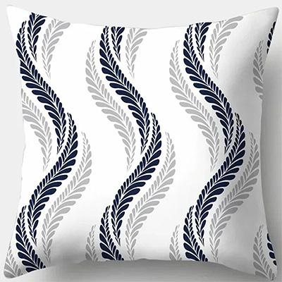 Home Decor Geometric & Stylish Patterned Pillow Covers Pattern Cushion Cover Suitable for Sofa Bedroom Car Pillow Cover