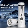 Portable   LED Flashlight Re able LED Light High Clear Floodlight Lightweight Type C Charging Super Bright   Flashlight