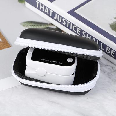 Pulsoximeter-Monitor Fingerpulsoximeter Digitales Sauerstoffmessgerät Reißverschlusstasche