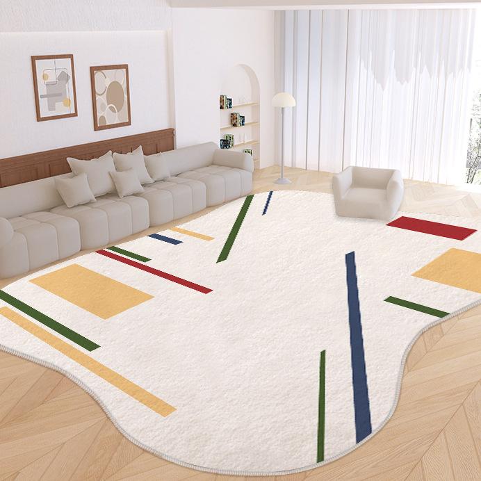 

Осенний и зимний ковер для гостиной, простой и нескользящий коврик для дивана, офиса, спальни, журнального столика, ковер 80 * 120cm