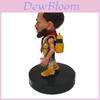 Nba Stephen Curry Pvc Figurine With Red Scarf For Desk Decor And Collection